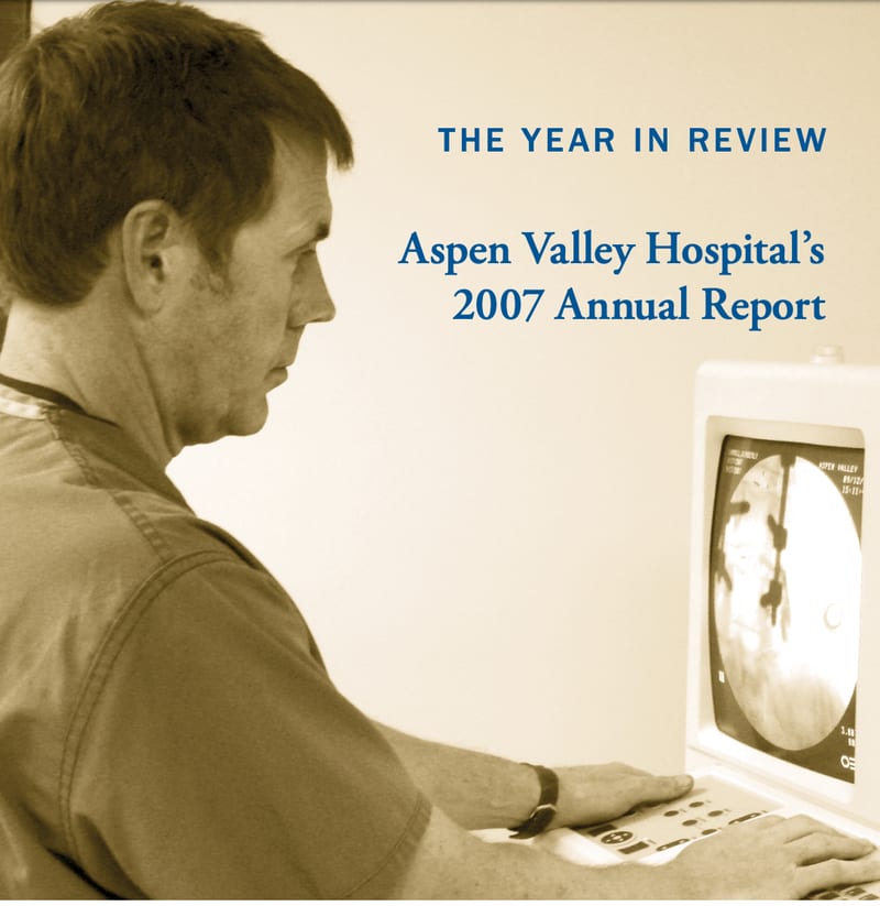 2007 Annual Report cover
