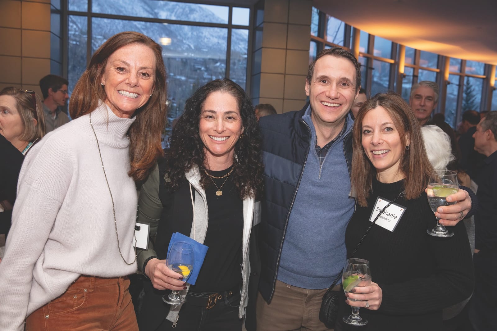 Lisa Baker, Abigail Anderson, Dan &amp; Stephanie Zilberman