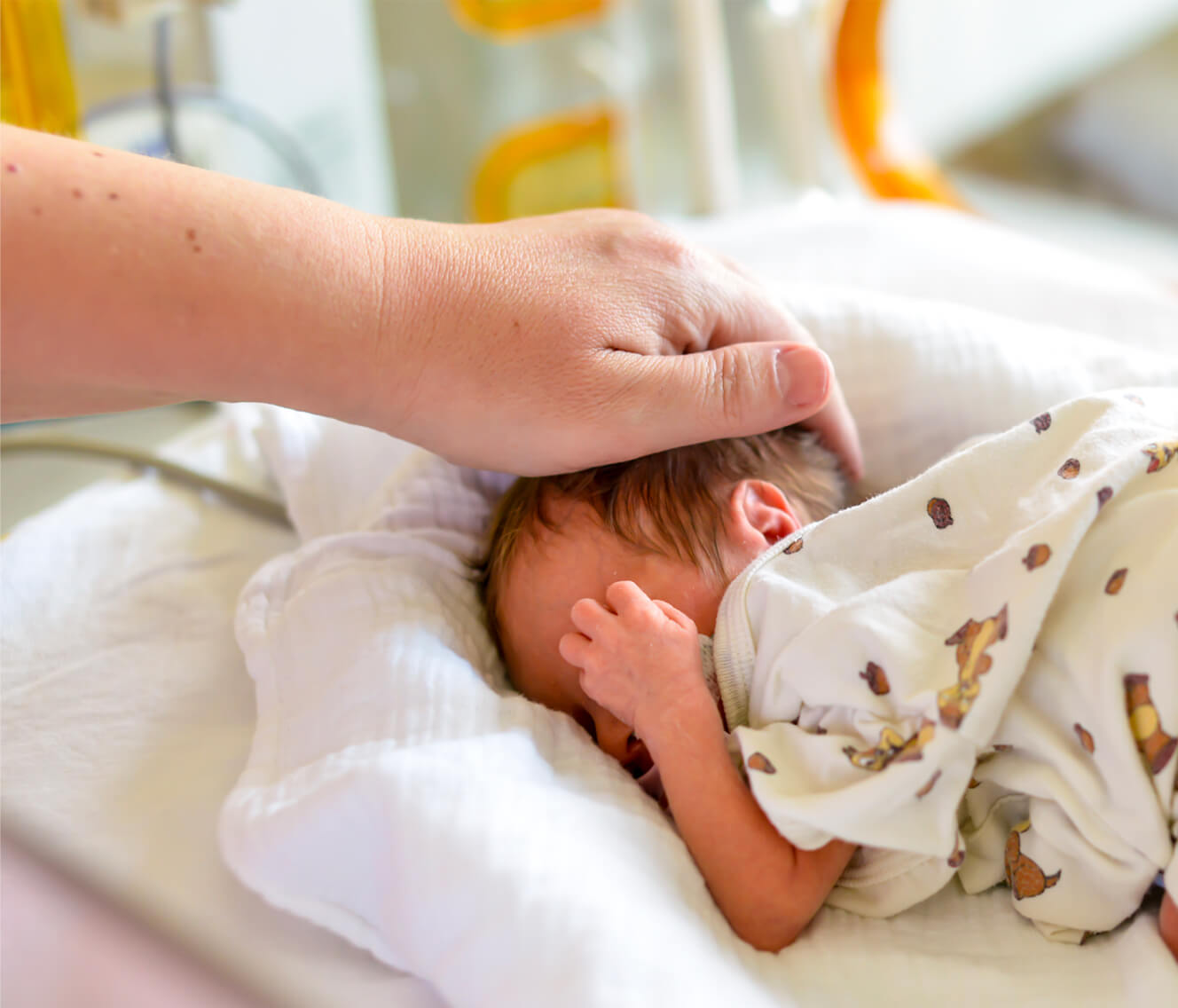 Newborn Baby in Hospital