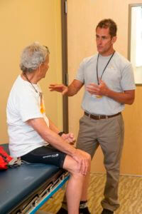 doctor speaking with patient