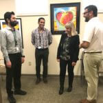 doctors standing in hallway