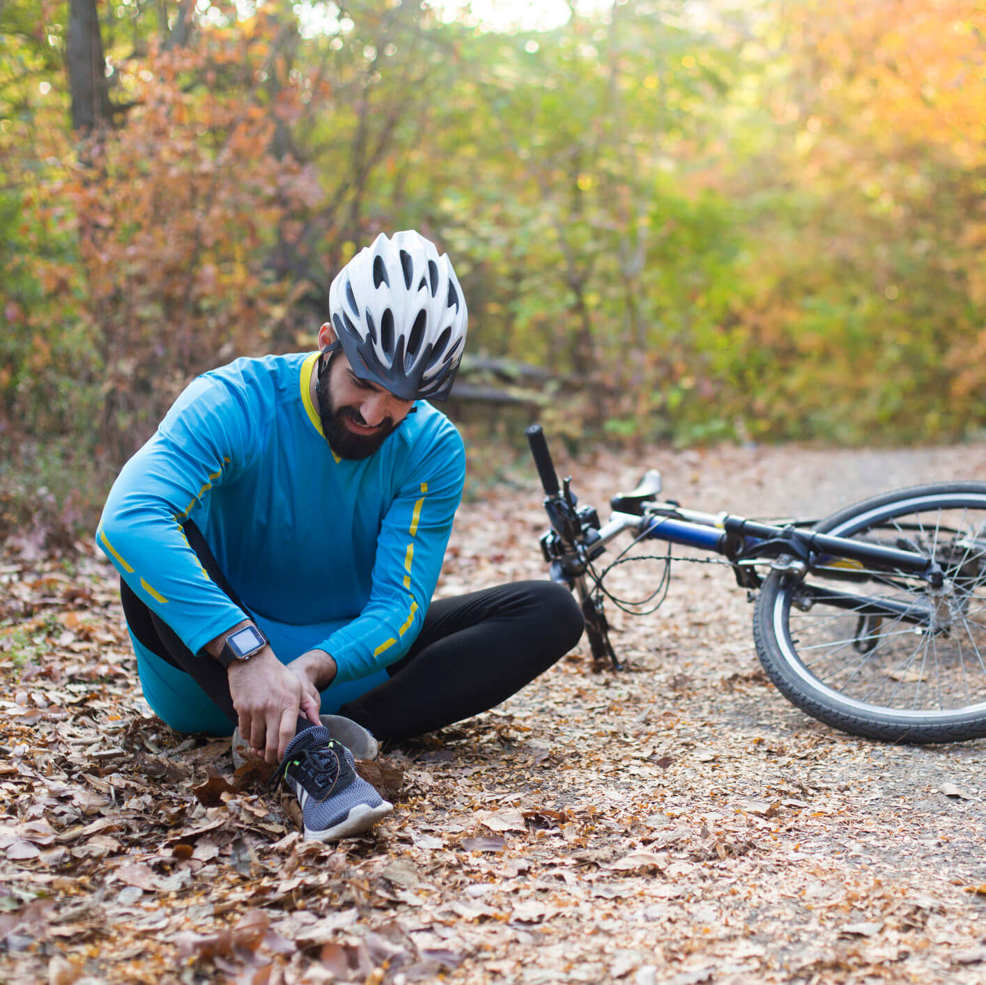 First Aid for Common Injuries While Mountain Biking