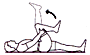 Lower trunk rotation stretch diagram