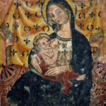 Baby Jesus breastfeeding