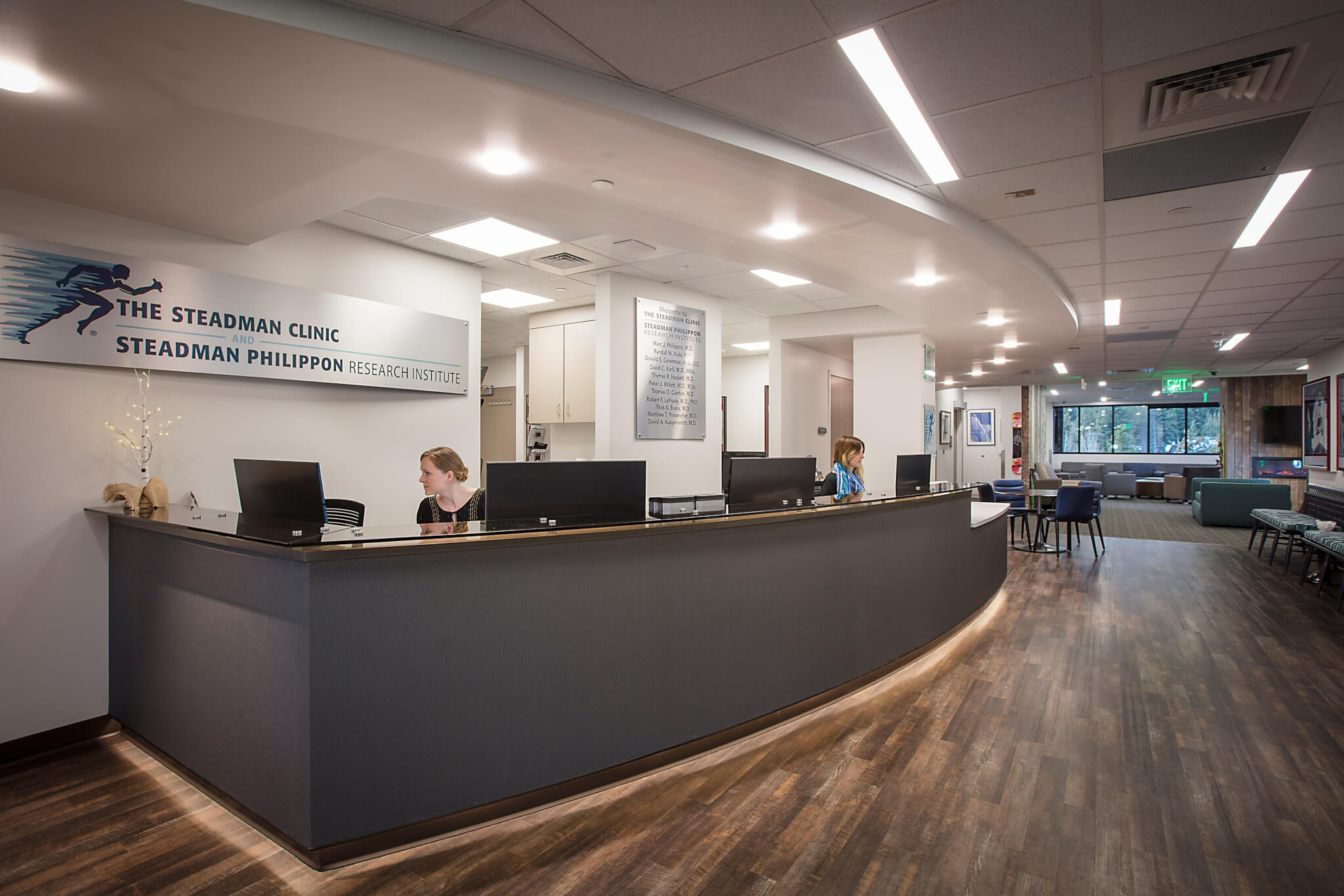 Steadman Clinic lobby interior
