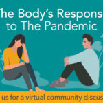 pandemic and the body web events illustration