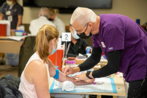 blood test administration