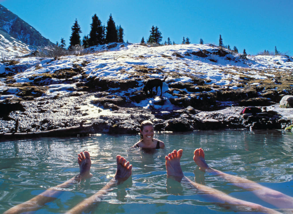 Conundrum hot springs