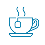 elevating men's health hot tea icon