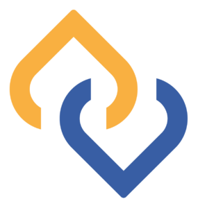 bonded leaves logo yellow and blue new name aspen valley health