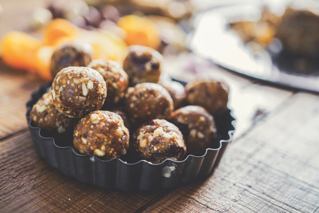 pumpkin spice energy balls